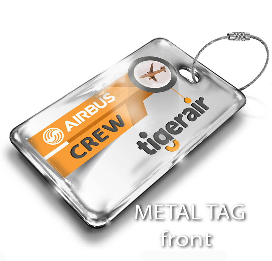 Tigerair Logo Crew Tag