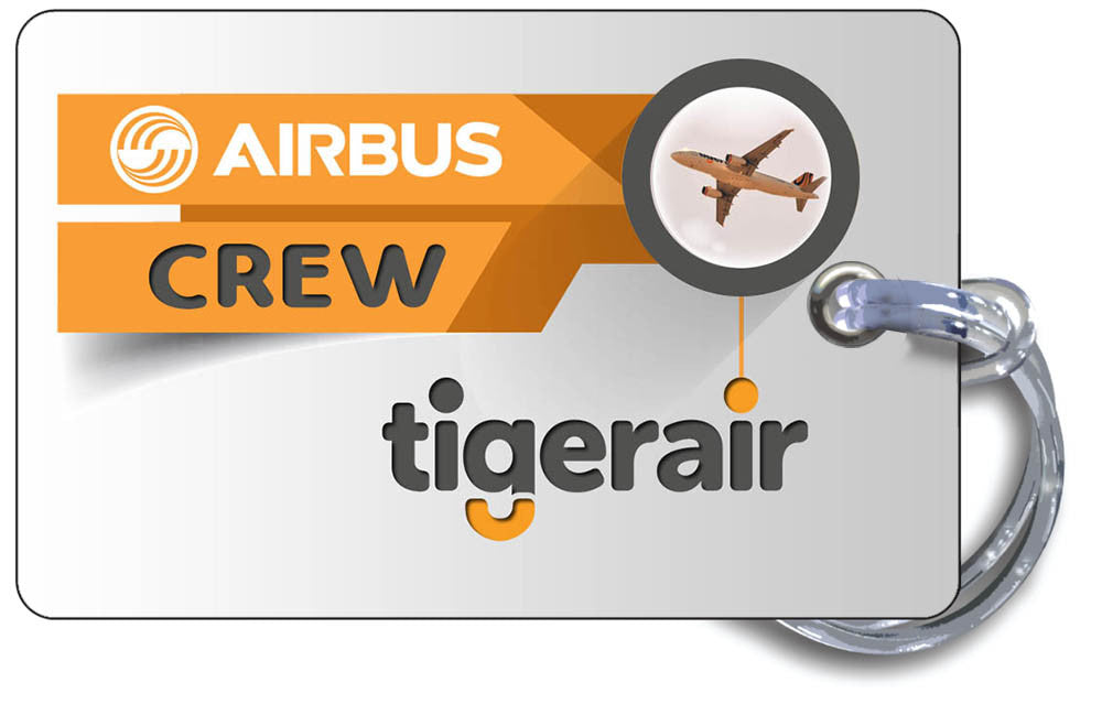 Tigerair Logo Crew Tag