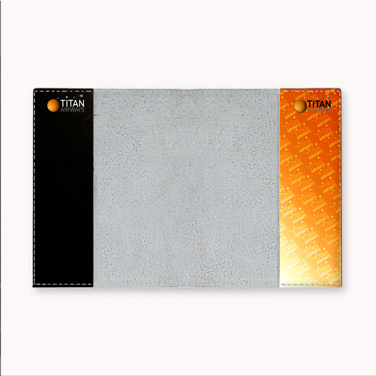 Titan Airways Logo Passport Cover