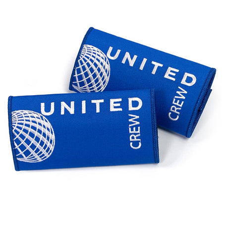 United Airlines Crew Handle Wrap