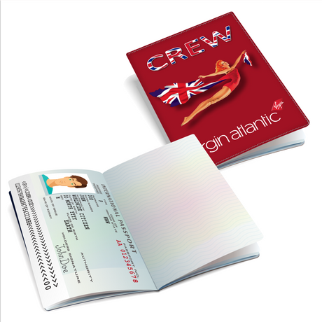 Virgin Atlantic Passport Cover