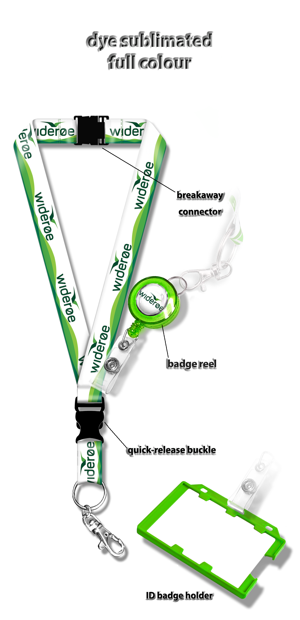 Wideroe Lanyard