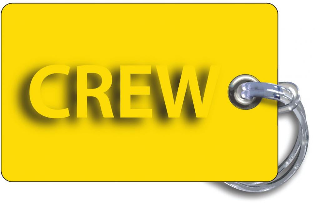 Crew Tag-Yellow/Grey