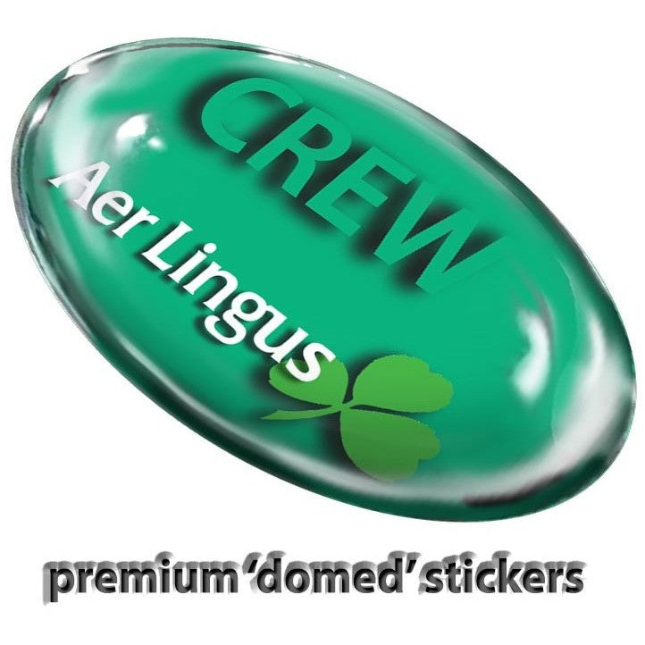 Aer Lingus Landscape GREEN Luggage Tag