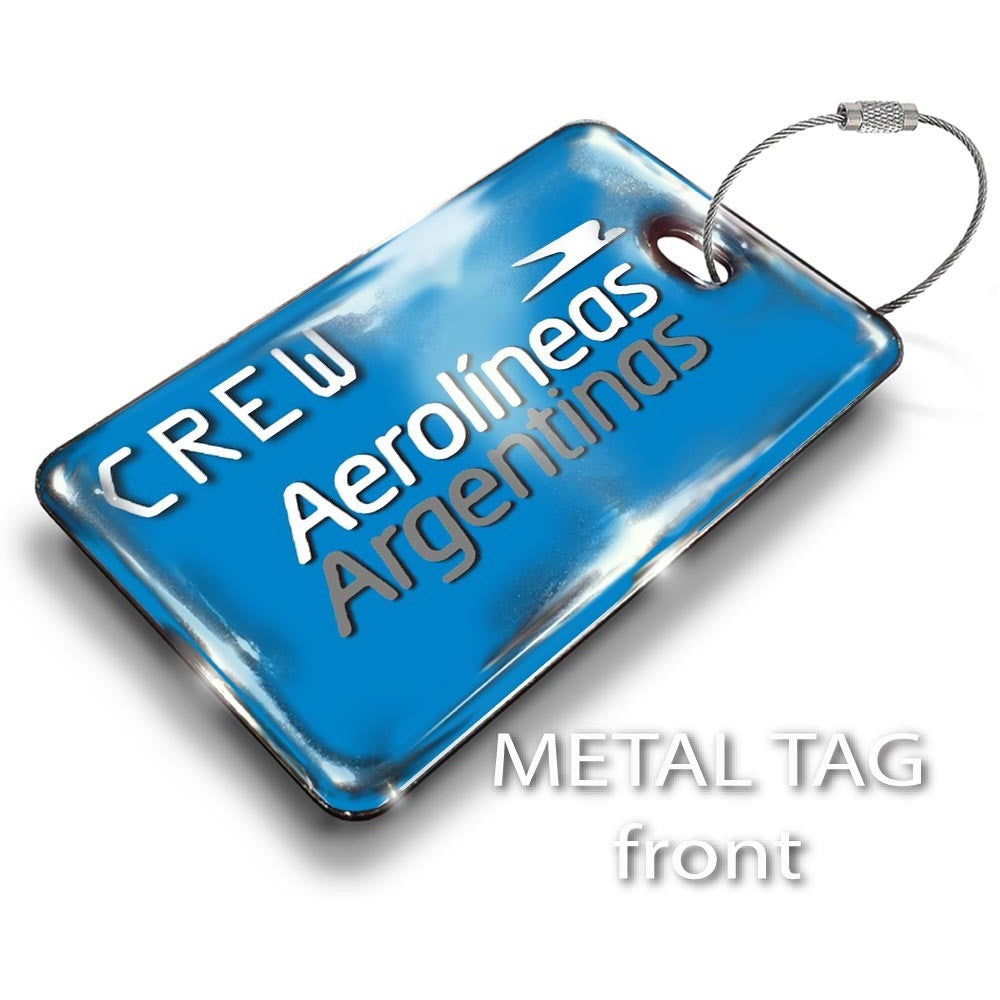 Aerolineas Argentinas Logo BLUE Luggage Tag