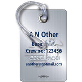 AeroMexico Portrait Luggage Tag