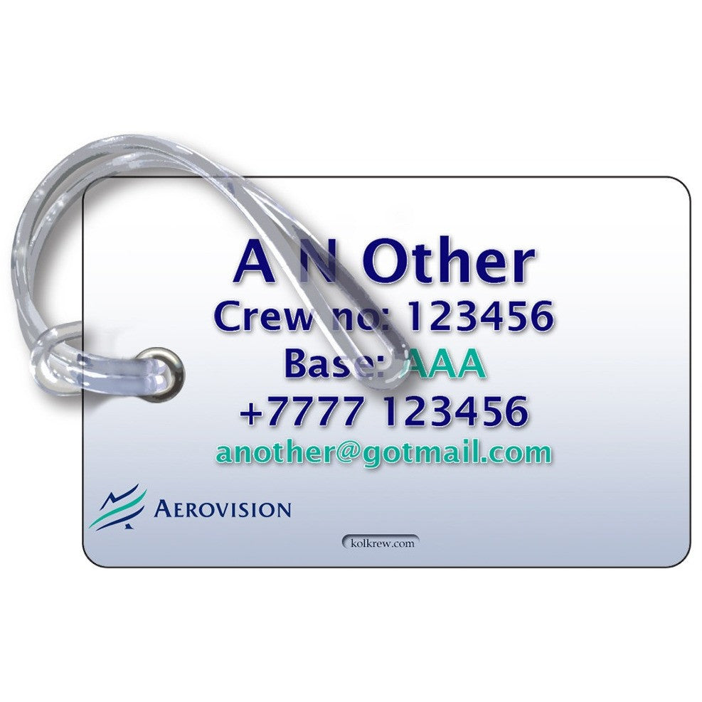 Aerovision Logo Luggage Tag