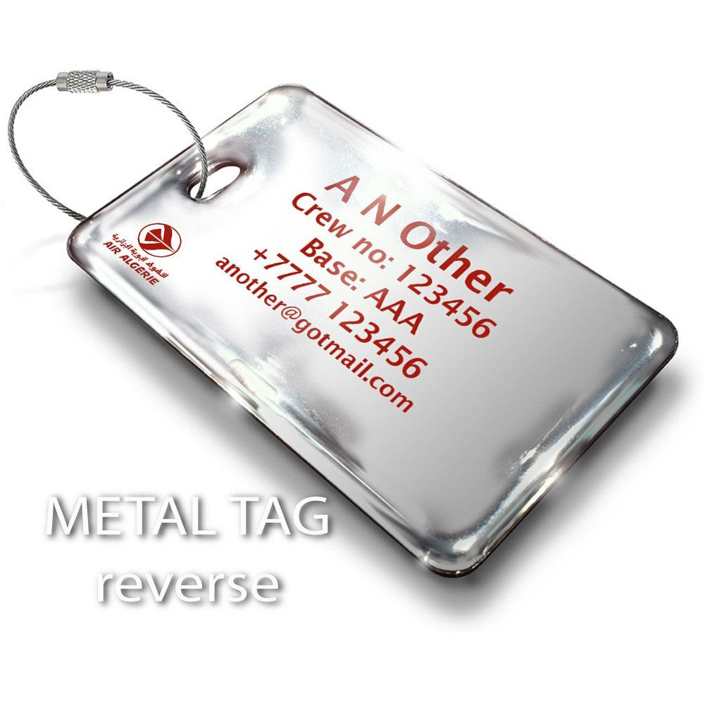 Air Algerie Logo Luggage Tag