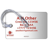 Air Algerie Logo Luggage Tag