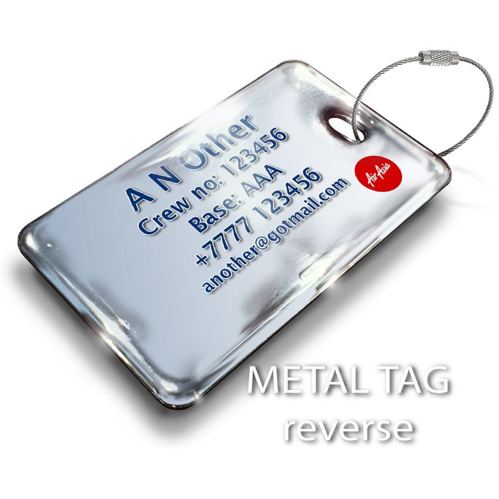 Air Asia A320 Luggage Tag