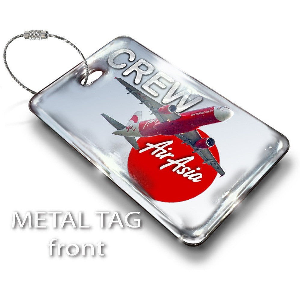 Air Asia A320 Luggage Tag