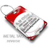 Air Asia Logo Portrait Luggage Tag