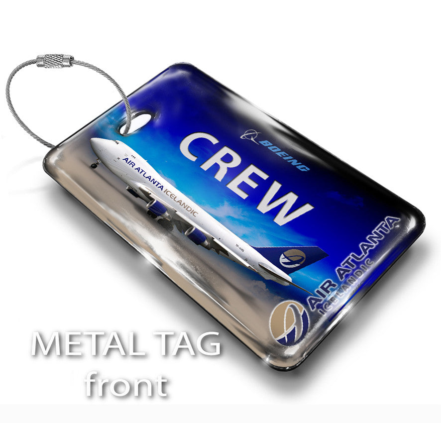 Air Atlanta B747 FX Luggage Tag