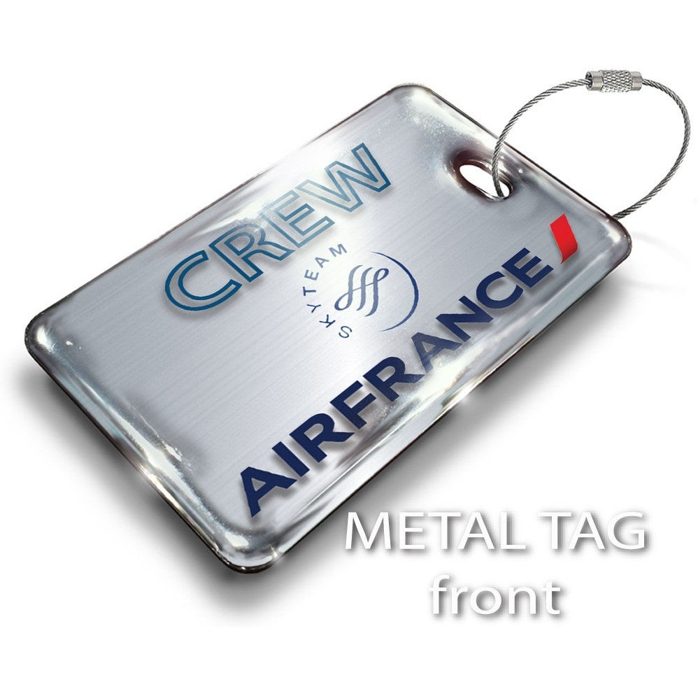 Air France Landscape-Steel Effect