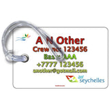 Air Seychelles Logo White