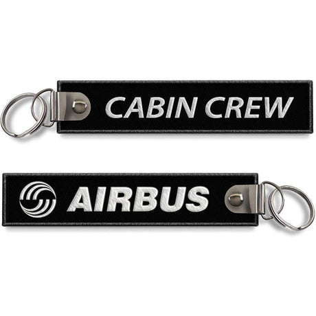 Airbus-Cabin Crew Embroidered Keyring