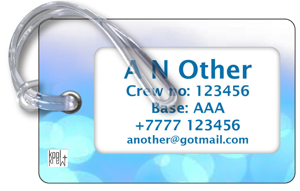 Azul Airlines FLIGHT CREW Tag