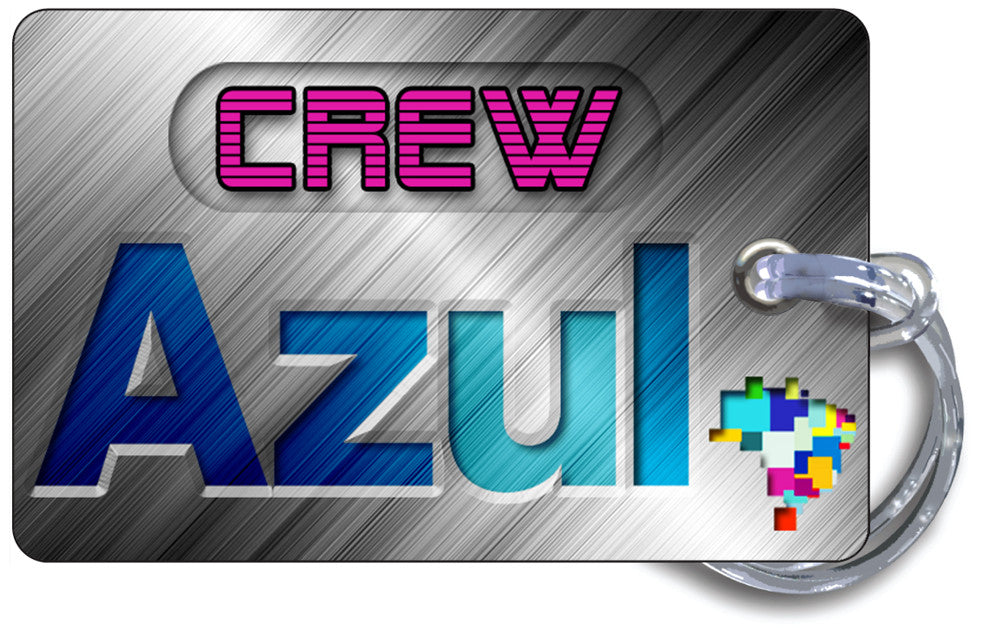 AZUL Airlines NEW Logo Silver