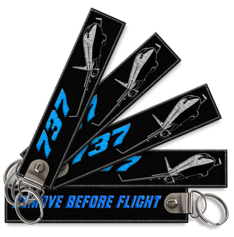 B737-Remove Before Flight Keyring