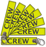 CREW-BagTag Yellow (BUCKLE)