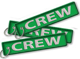 CREW-BagTag-LIGHT GREEN