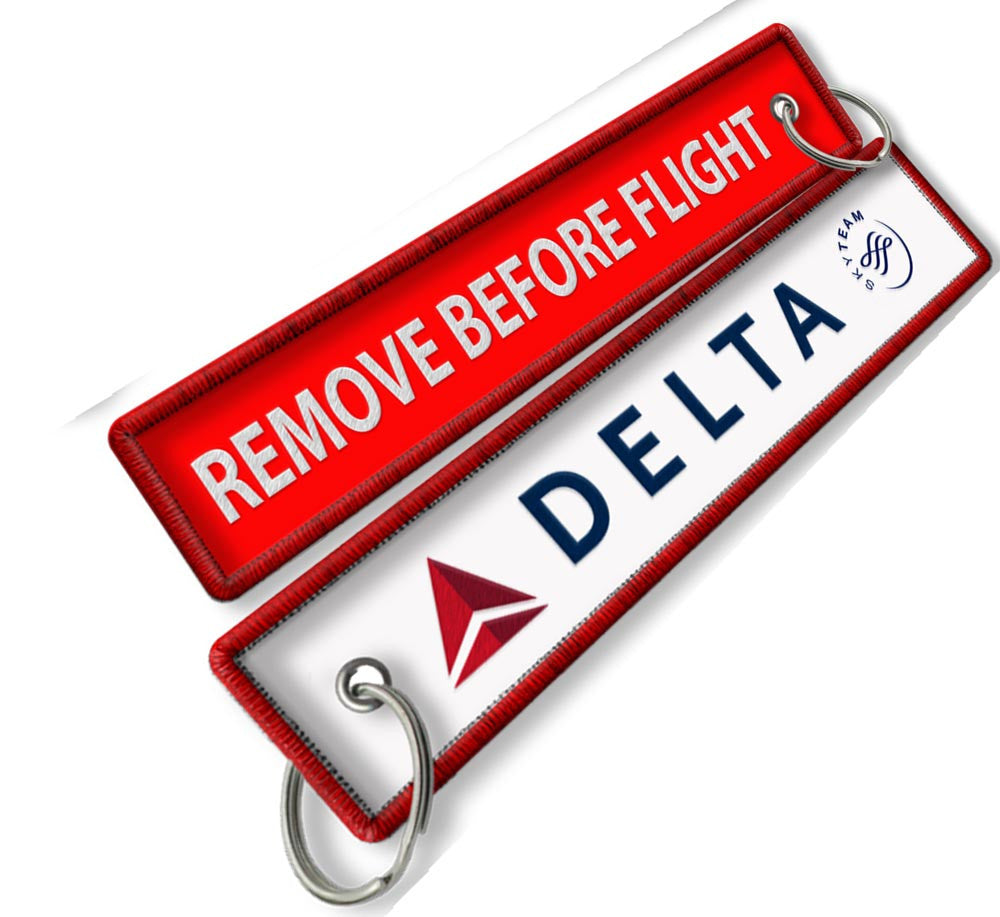 Keyring SWISS / Remove Before Flight (logo) – Gone Flying Store