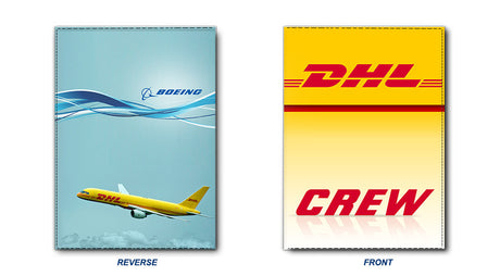 DHL Logo Passport Cover