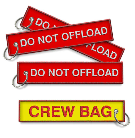 Do Not Offload -Crew Bag Keychain