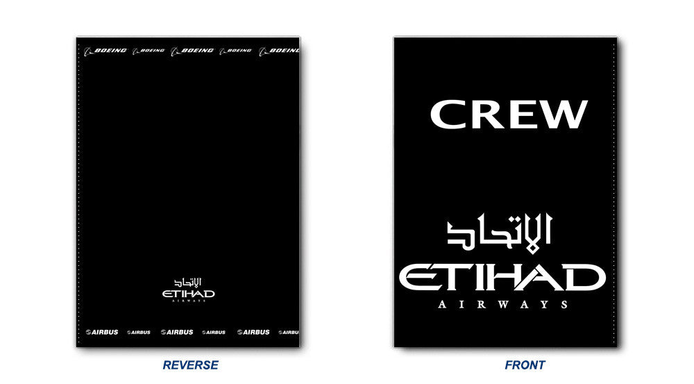 Etihad Airways Black&White-Passport Cover