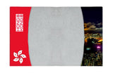 Hong Kong At Night-Leather Passport Cover