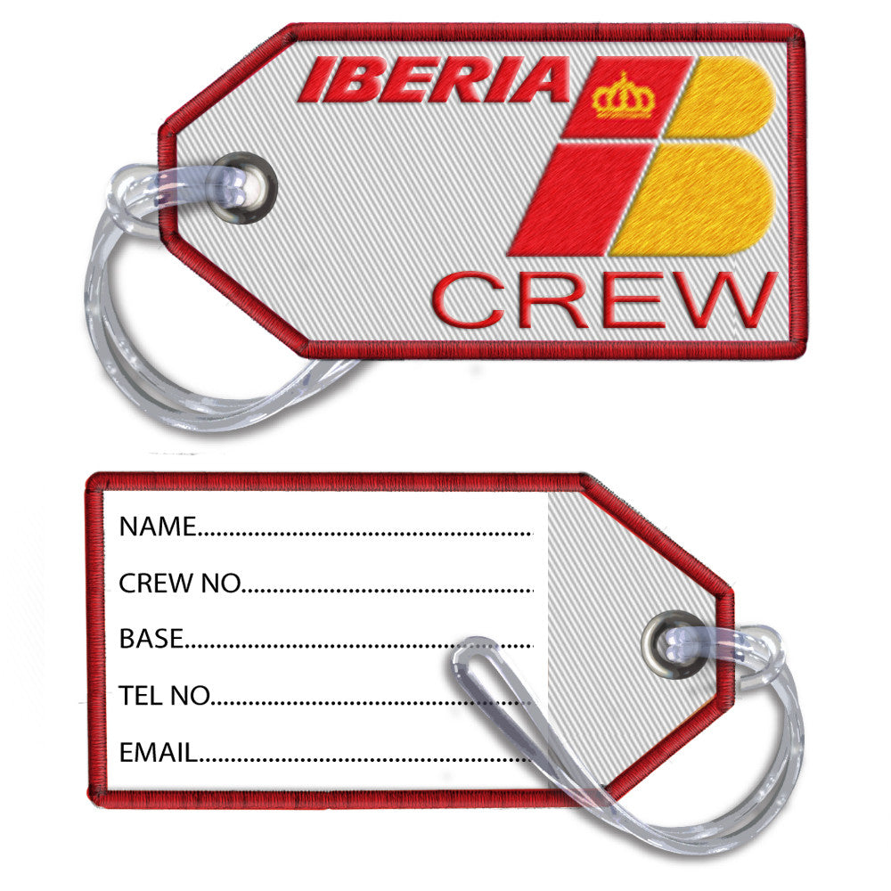 IBERIA- Embroidered Tag