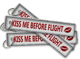 KISS ME BEFORE FLIGHT-White