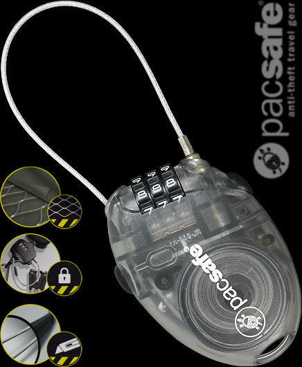 Pacsafe RetractaSafe 100 Secure Cable Lock