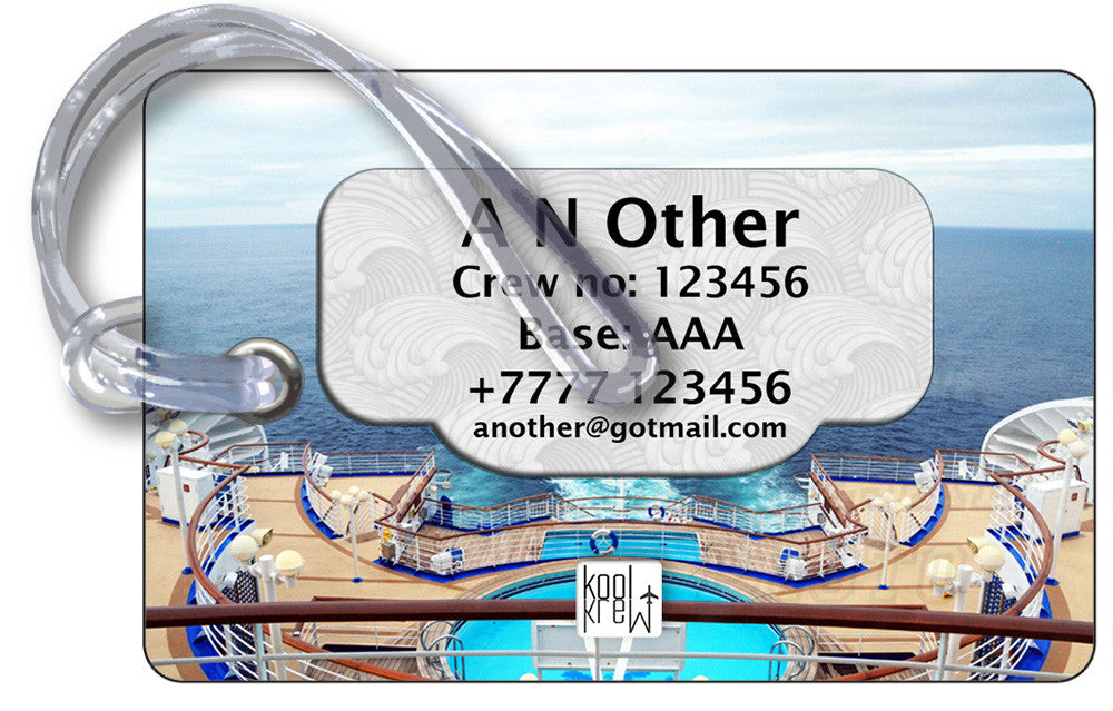 Princess Cruises (Sapphire Princess) - Crew Tag