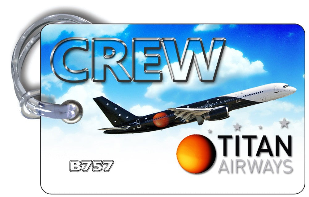 Titan Airways B757 Skyscape