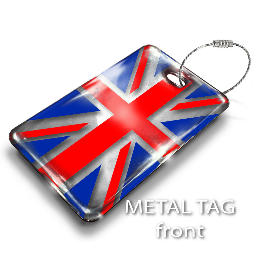 UK-Union Jack Flag - SILVER