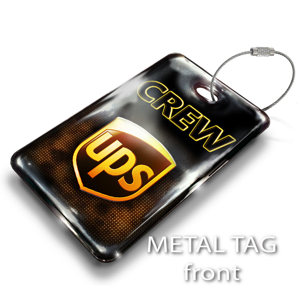 UPS Logo Portrait Black