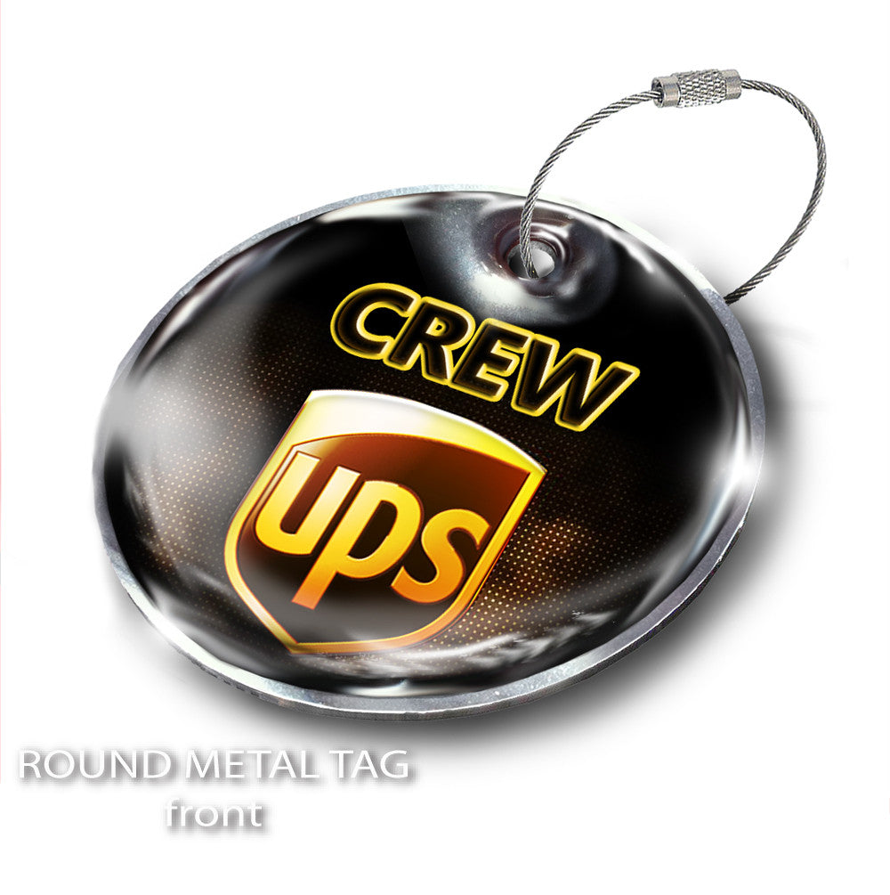 UPS Logo Portrait Black