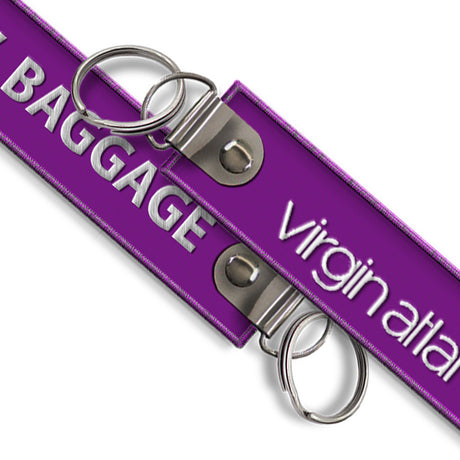 Virgin Atlantic Crew Baggage Keychain