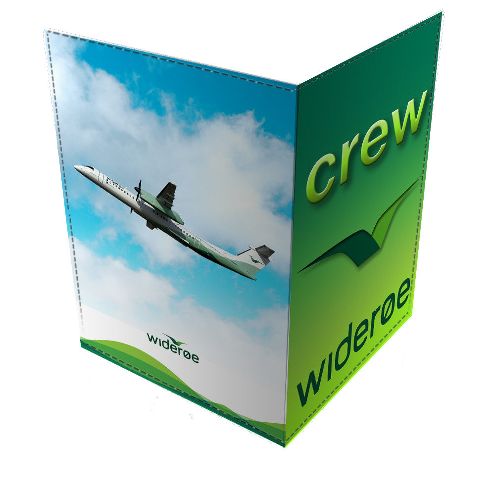 WIDEROE CREW Passport Cover